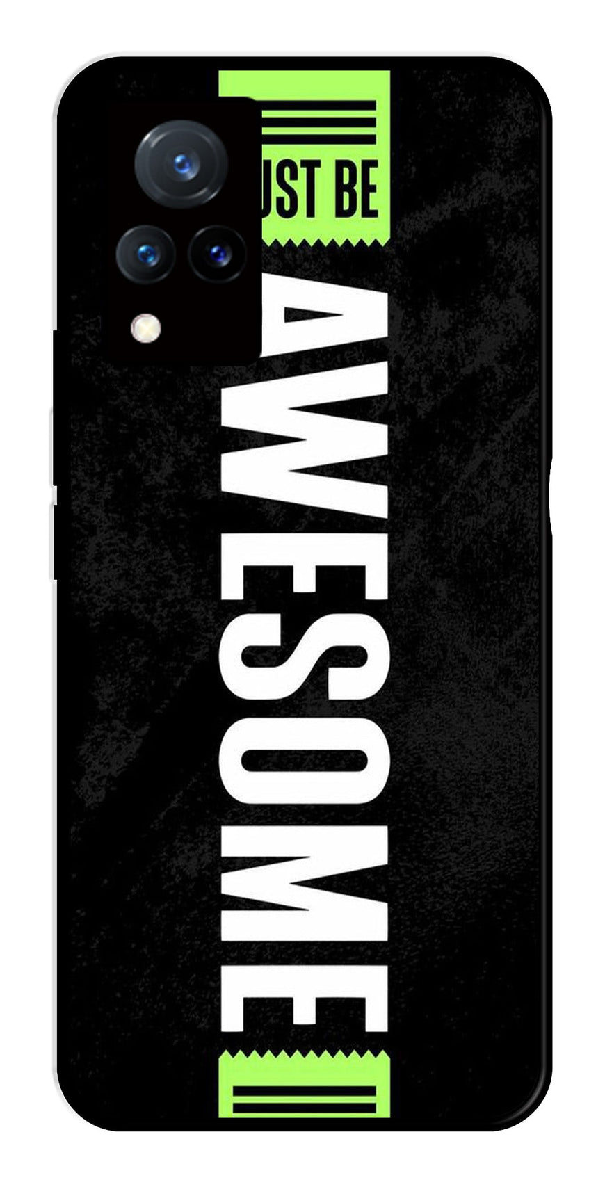 Awesome Metal Mobile Case for Vivo V21   (Design No -33)