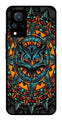Owl Pattern Metal Mobile Case for Vivo V21   (Design No -42)