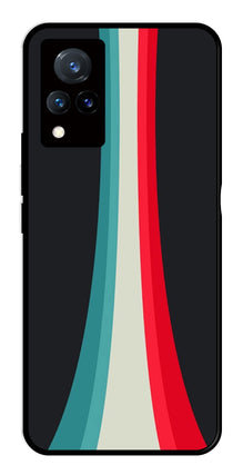 Modern Art Colorful Metal Mobile Case for Vivo V21
