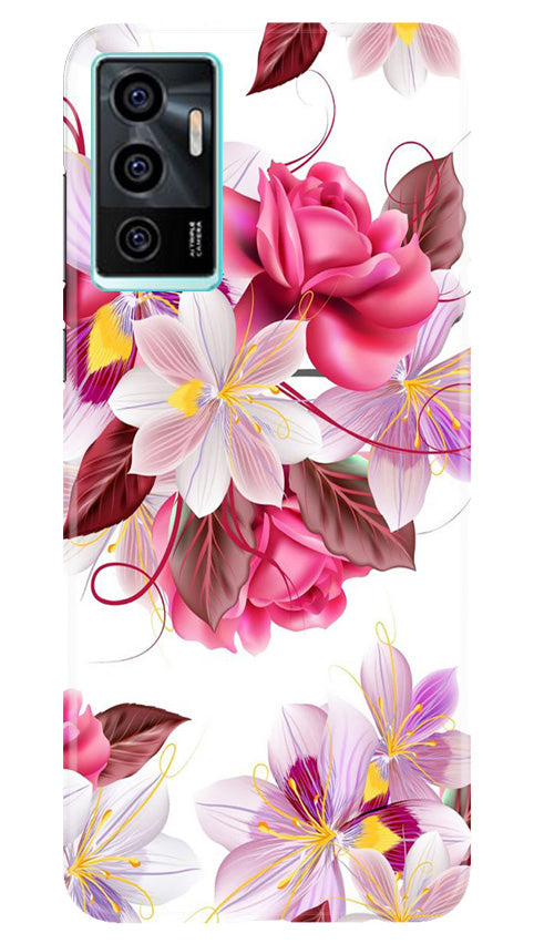 Beautiful flowers Case for Vivo V23E 5G