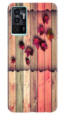 Wooden look2 Mobile Back Case for Vivo V23E 5G (Design - 56)