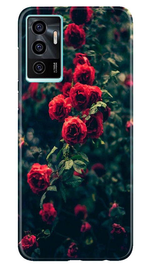 Red Rose Case for Vivo V23E 5G