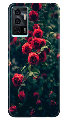 Red Rose Mobile Back Case for Vivo V23E 5G (Design - 66)