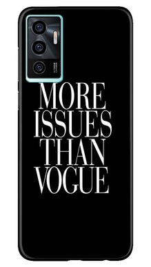 More Issues than Vague Mobile Back Case for Vivo V23E 5G (Design - 74)