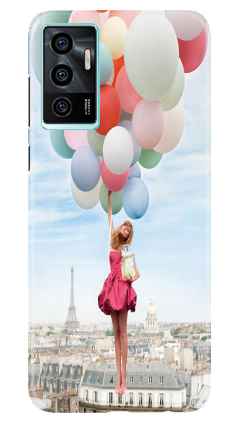 Girl with Baloon Case for Vivo V23E 5G