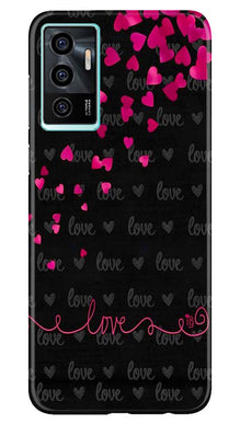 Love in Air Mobile Back Case for Vivo V23E 5G (Design - 89)