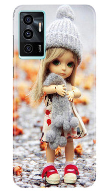 Cute Doll Mobile Back Case for Vivo V23E 5G (Design - 93)
