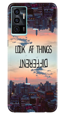 Look at things different Mobile Back Case for Vivo V23E 5G (Design - 99)