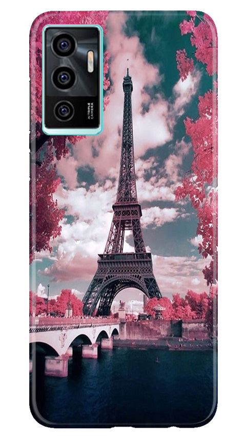 Eiffel Tower Case for Vivo V23E 5G  (Design - 101)