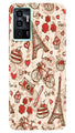 Love Paris Case for Vivo V23E 5G  (Design - 103)