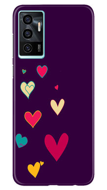 Purple Background Mobile Back Case for Vivo V23E 5G  (Design - 107)