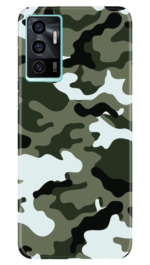 Army Camouflage Case for Vivo V23E 5G(Design - 108)
