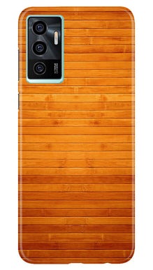 Wooden Look Mobile Back Case for Vivo V23E 5G  (Design - 111)