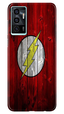 Flash Superhero Mobile Back Case for Vivo V23E 5G  (Design - 116)