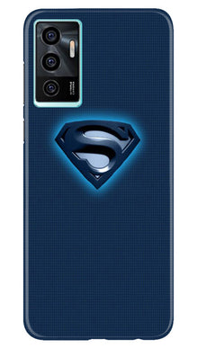 Superman Superhero Mobile Back Case for Vivo V23E 5G  (Design - 117)