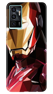 Iron Man Superhero Mobile Back Case for Vivo V23E 5G  (Design - 122)