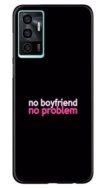 No Boyfriend No problem Mobile Back Case for Vivo V23E 5G  (Design - 138)