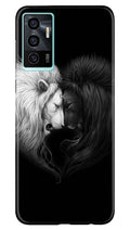 Dark White Lion Case for Vivo V23E 5G  (Design - 140)