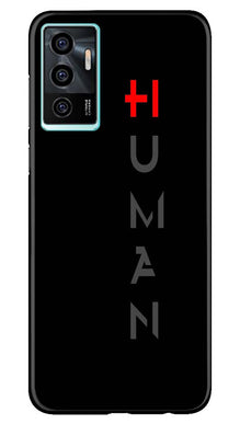 Human Mobile Back Case for Vivo V23E 5G  (Design - 141)