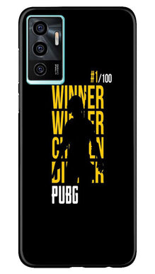 Pubg Winner Winner Mobile Back Case for Vivo V23E 5G  (Design - 146)