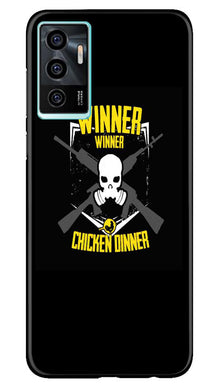 Winner Winner Chicken Dinner Mobile Back Case for Vivo V23E 5G  (Design - 147)