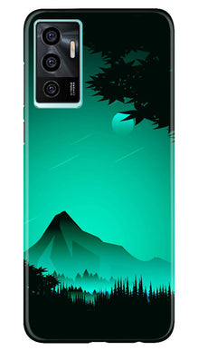 Moon Mountain Mobile Back Case for Vivo V23E 5G (Design - 173)