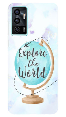 Explore the World Mobile Back Case for Vivo V23E 5G (Design - 176)