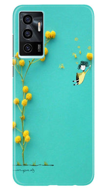 Pink Pattern Mobile Back Case for Vivo V23E 5G (Design - 184)