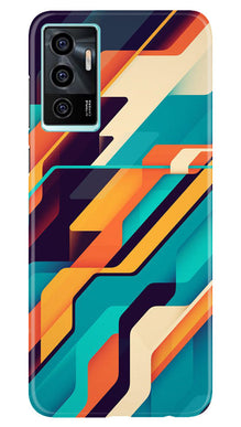Modern Art Mobile Back Case for Vivo V23E 5G (Design - 201)
