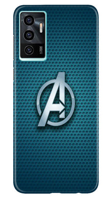 Ironman Captain America Mobile Back Case for Vivo V23E 5G (Design - 214)