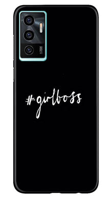 Like a Girl Boss Mobile Back Case for Vivo V23E 5G (Design - 234)