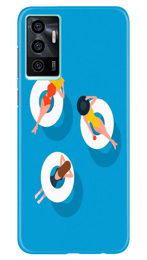 Timon and Pumbaa Mobile Back Case for Vivo V23E 5G (Design - 267)