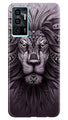 Lion Mobile Back Case for Vivo V23E 5G (Design - 276)