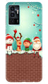 Santa Claus Mobile Back Case for Vivo V23E 5G (Design - 296)