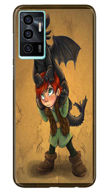 Dragon Mobile Back Case for Vivo V23E 5G (Design - 298)