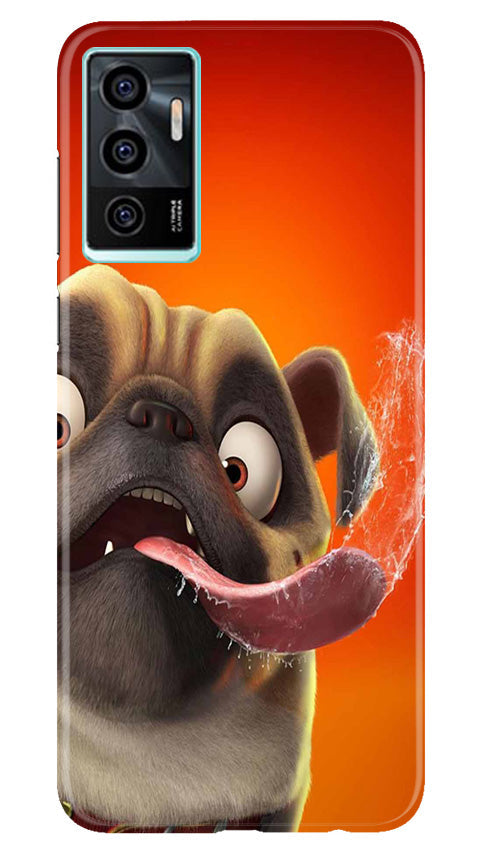Dog Mobile Back Case for Vivo V23E 5G (Design - 303)