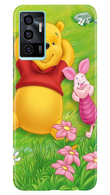 Winnie The Pooh Mobile Back Case for Vivo V23E 5G (Design - 308)