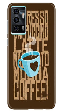 Love Coffee Mobile Back Case for Vivo V23E 5G (Design - 311)