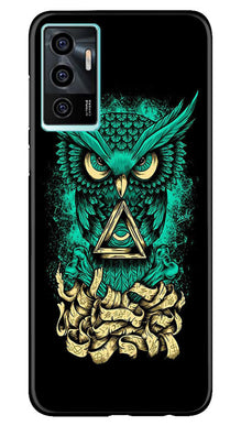 Owl Mobile Back Case for Vivo V23E 5G (Design - 317)