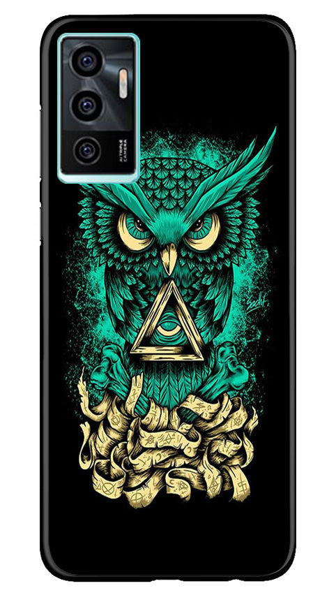 Owl Mobile Back Case for Vivo V23E 5G (Design - 317)