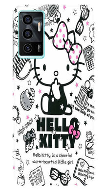 Hello Kitty Mobile Back Case for Vivo V23E 5G (Design - 320)