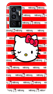 Hello Kitty Mobile Back Case for Vivo V23E 5G (Design - 323)