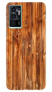 Wooden Texture Mobile Back Case for Vivo V23E 5G (Design - 335)