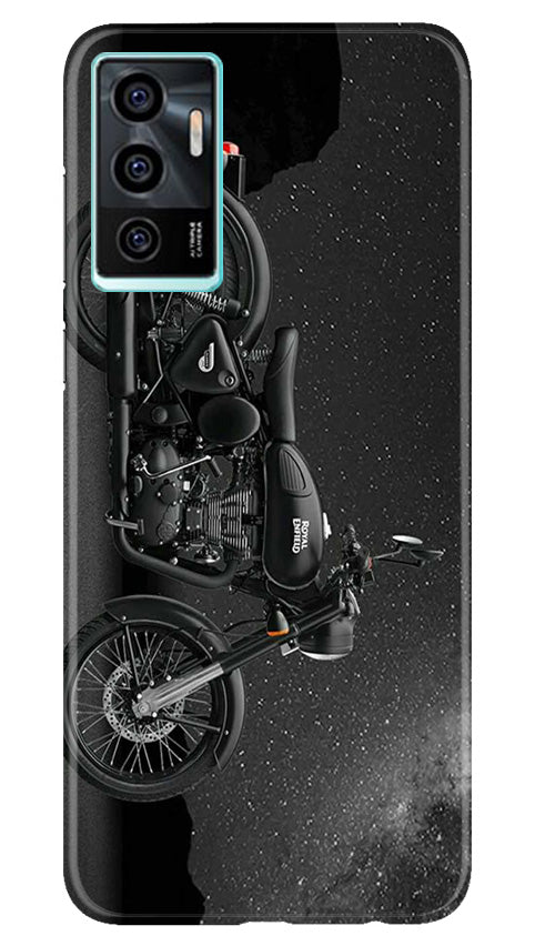 Royal Enfield Mobile Back Case for Vivo V23E 5G (Design - 340)