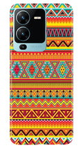 Zigzag line pattern Case for Vivo V25 Pro 5G