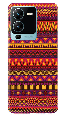 Zigzag line pattern2 Mobile Back Case for Vivo V25 Pro 5G (Design - 10)