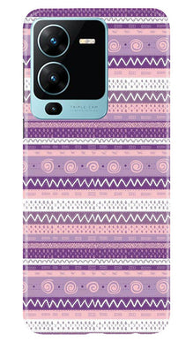 Zigzag line pattern3 Mobile Back Case for Vivo V25 Pro 5G (Design - 11)