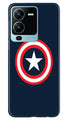 Captain America Case for Vivo V25 Pro 5G
