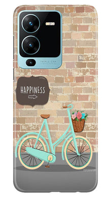 Happiness Mobile Back Case for Vivo V25 Pro 5G (Design - 53)