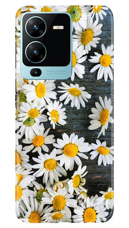 White flowers2 Case for Vivo V25 Pro 5G